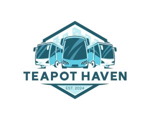 Bus Liner Transportation logo design