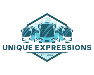 Bus Liner Transportation logo design