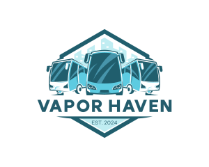 Bus Liner Transportation logo design