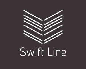 Arrow Line Book logo