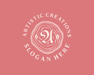 Feminine Beauty Cosmetics Salon logo design