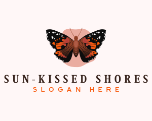 Hawaii Butterfly Insect logo