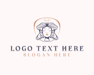 Woman Beauty Hairstyling logo