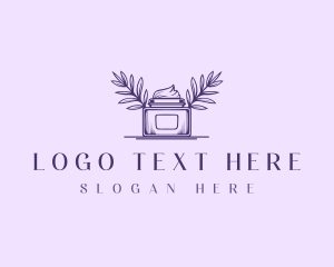 Cosmetic Cream Jar logo