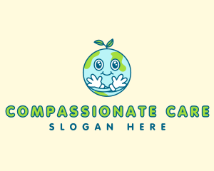 Earth Care Hug logo design