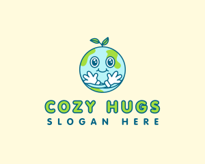 Earth Care Hug logo design