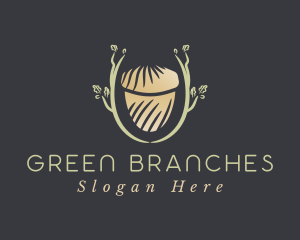 Branch Acorn Woods logo design