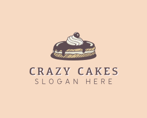 Chocolate Truffle Cake logo design