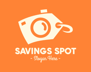 Camera Discount Price Tag logo