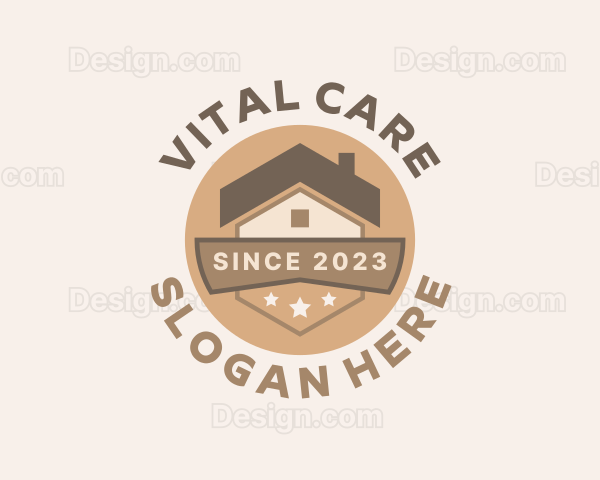 Home Roofing Emblem Logo