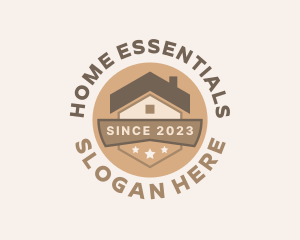 Home Roofing Emblem logo design