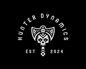 Axe Skull Hunter logo