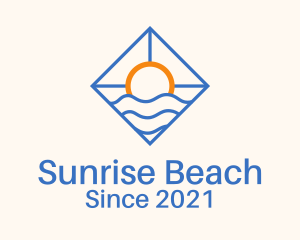 Sunset Beach Resort  logo design