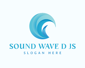 Beach Surf Tide logo design