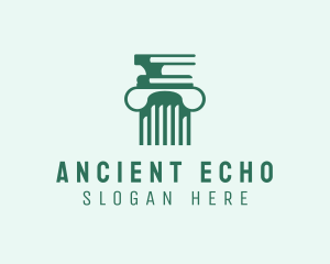 Ancient Pillar Bank logo design