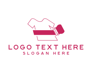 Shirt Printing Squeegee Logo