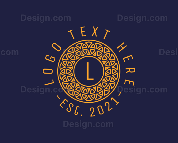 Intricate Pattern Decoration Logo