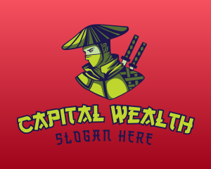 Gaming Asian Ninja logo