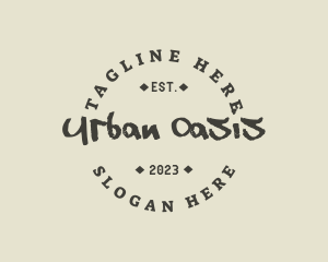 Urban Brush Company logo design