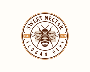 Kansas Honeybee Apiary logo design