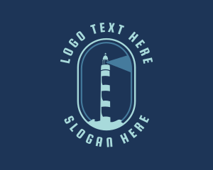 Tall - Lighthouse Light Ray logo design