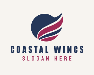 Generic Wing Aviation logo design