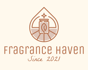 Candle Fragrance Oil  logo design