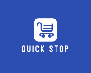 Online Shopping App logo design