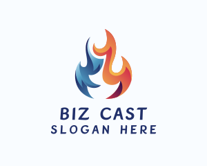 Blazing Flame Fuel logo