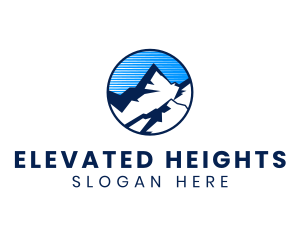 Tall Mountain Peak logo design