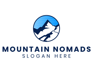 Tall Mountain Peak logo design