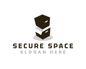 Box Storage Warehouse logo design