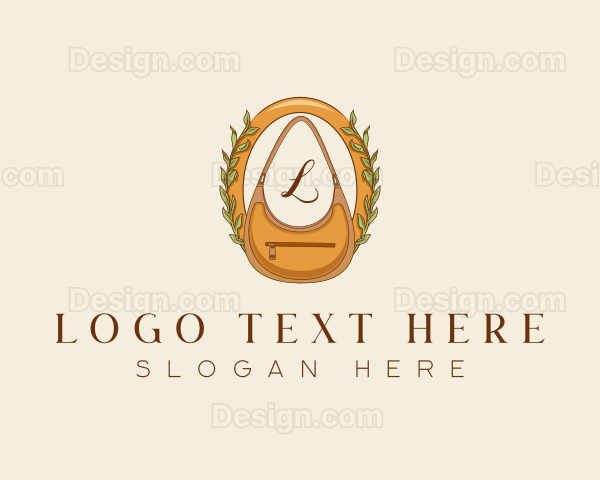 Luxury Leather Bag Logo