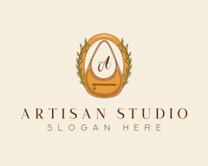 Luxury Leather Bag logo design