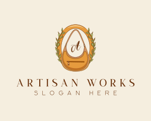 Luxury Leather Bag logo design