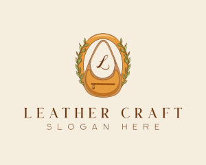 Luxury Leather Bag logo design