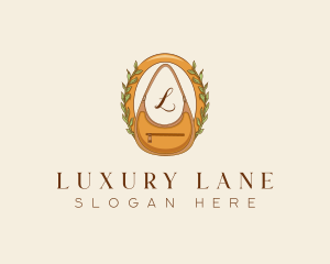 Luxury Leather Bag logo design