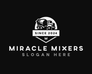 Concrete Mixer Truck logo