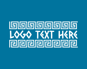 Ancient Greek Pattern Logo