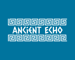 Ancient Greek Pattern logo design