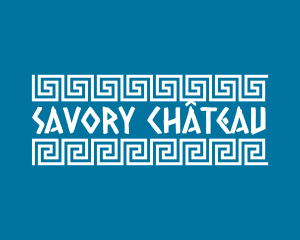 Ancient Greek Pattern logo design