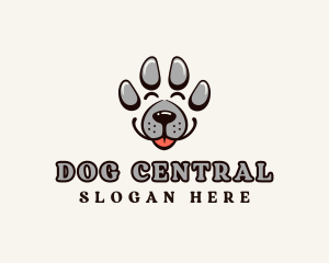 Dog Paw Veterinary logo design