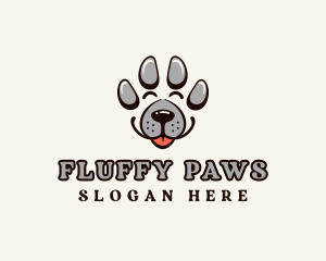 Dog Paw Veterinary logo design