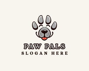 Dog Paw Veterinary logo design