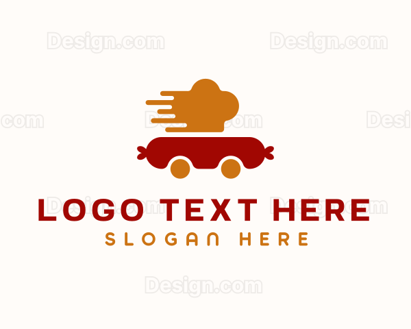 Sausage Meal Delivery Logo