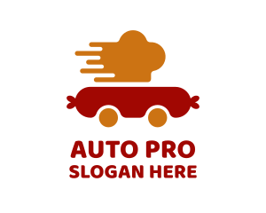 Sausage Meal Delivery Logo