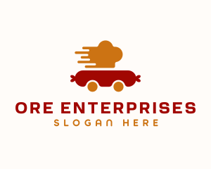 Sausage Meal Delivery Logo