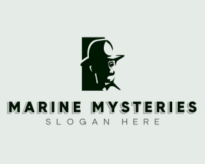 Mysterious Gentleman Spy logo design