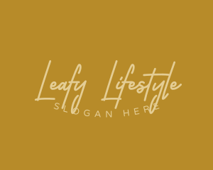 Fashion Lifestyle Business logo design