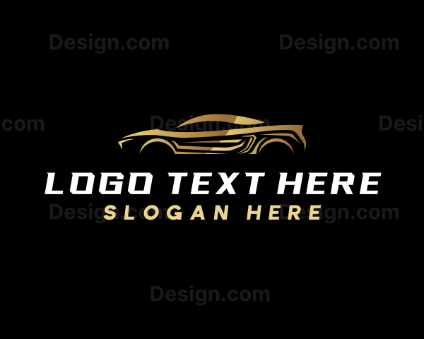 Sedan Car Detailing Logo